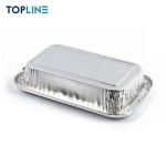 ALUFC001 compartment round airline food aluminum foil container