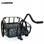 Aluminum Alloy Cargo Utility Bicycle Adjustable & Large Capacity Trailer
