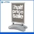 Import aluminum material silver outdoor water base poster sign stand from China