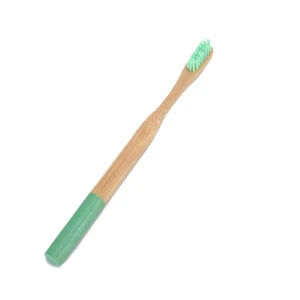 Amazon best seller toothbrush bamboo set case replaceable heads round
