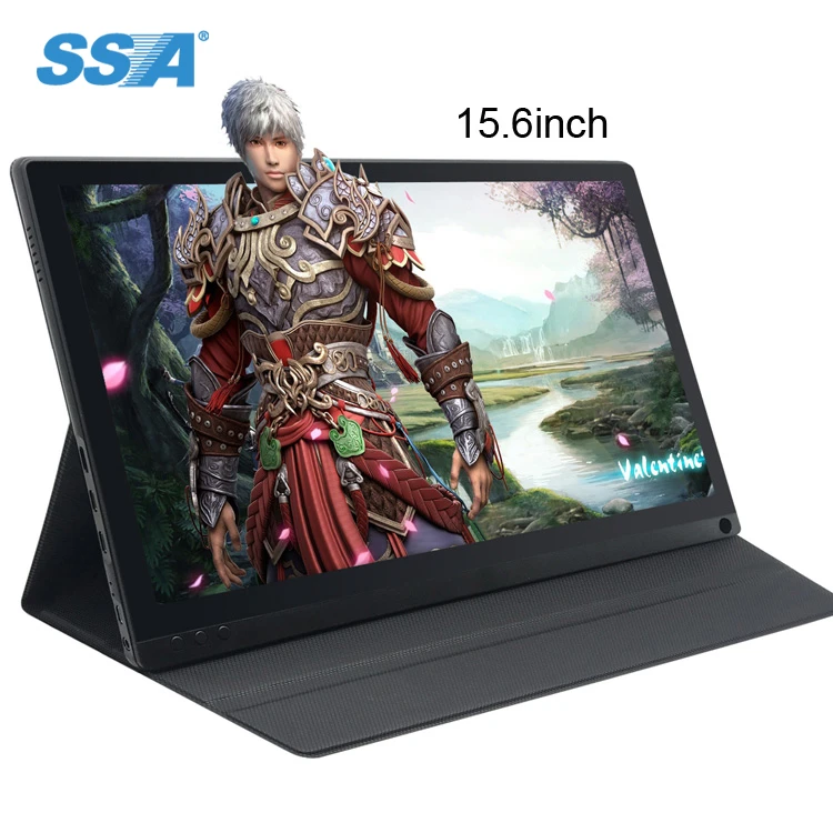 Amazon best selling 15.6 inch Portable Monitor for gaming 1920x1080  IPS Display Computer Monitor with HDMI certificated