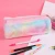 Import Amazon hot sale New Cute kids gift PV fur soft Unicorn zipper pencil case from China