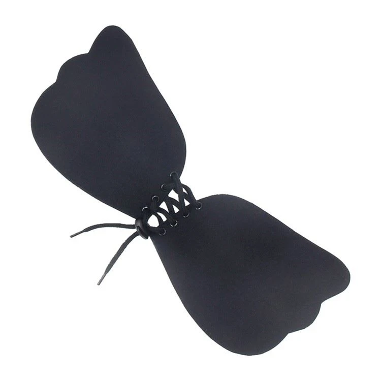 Amazon Hot Sale Strapless Invisible Adhesive Silicone Bra With Detachable TPU Wings
