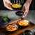 Import Amazon Hot Selling Ceramic Divided Food Dish Porcelain Small Soy Sauce Dipping Snacks Seasoning Plate from China