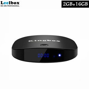 Amazon Kingbox K2 Pro wifi 2.4g mail-400 set top box 2gb ram 16gb rom android tv box with rk3229 quad core android TV 8.1 OS