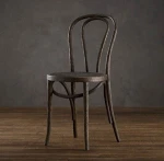 America style wooden dinning chairs indoor restaurant chairs furniture chairs