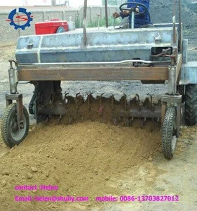 Animal dung manure fertilizer compost turner