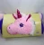 Import Animal Kids Unicorn Sleeping Bag Soft Plush Fabric with Animal Head Cushion Children&#39;s Sleeping Bag from China