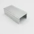 Import anodized aluminum alloy clamping profile for tempered glass from China