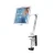Import Anti Theft IPA-C Curved Adjustable Metal Floor Standing Advertising Tablet Display Stand Holder for 4.7"-12.9" Tablet from China