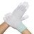 Import Antistatic Non-Disposable Pu Top Fit Coated Safety Gloves ESD Factory Price White PU Coated finger from China