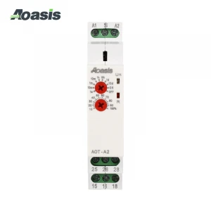 AOASIS AOT-A2 Din Rail Electronic Timer Relay Single Function Time Relay