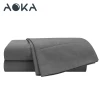 AOKA USA Soft Silky Queen Size Sheet Set Latest Bedding Sheets 1000tc Cotton Bed Sheet Sets