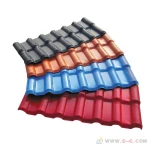 ASA synthetic resin PVC Plastic Roofing Tiles Sheet