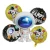 Import Astronaut Party Balloons Robot Aluminum Balloon Earth Space Star theme Birthday Party Decoration Kids Boys Toys Rocket Supplies from China