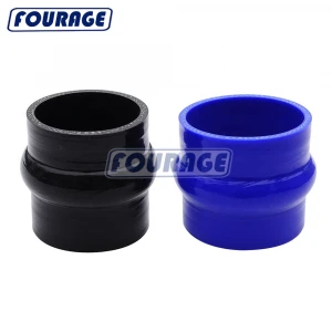 Auto Parts Universal Cooling radiator Reinforced Turbo Exhaust Bellow Rubber Single Hump Silicone Hose Coupler
