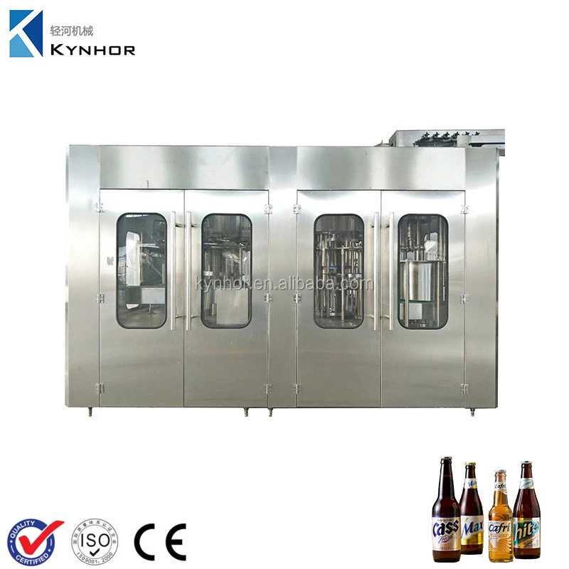 Automatic alcoholic drink / beverage bottling equipment
