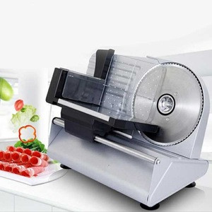 Automatic electric CNC meat slicer cut frozen meat beef and mutton mini slicer machine thin and thick adjustable custom model