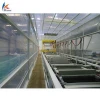 automatic metal electroplating line / plating equipment / zinc rack or barrel plating plant
