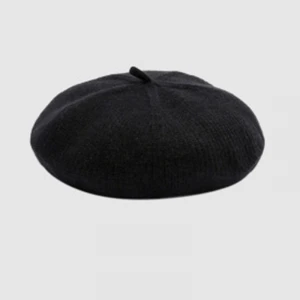Autumn &amp; winter new wool BERET solid color knitting painter&#x27;s hat casual hat
