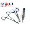 AY-300-73 Disposable sterile single use surgical instruments - disposable scissors - disposable forceps - disposable tweezers -