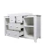 Import Baby Direct 4 Chest Drawer white/Free change pad from China