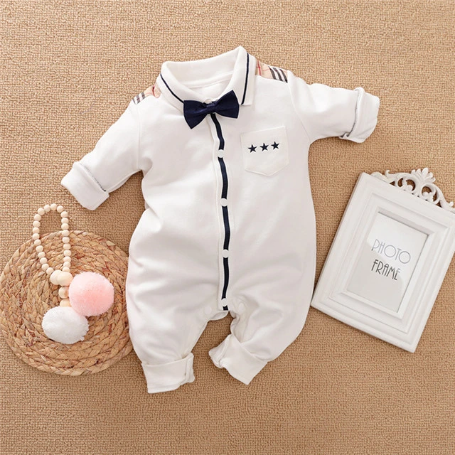 Baby gentleman cute clothes Spring and Autumn new-born long-sleeved cotton outdoor suit LG038
