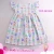 Import Baby Girl Cotton Frocks Design Flutter Sleeve Baby Girl Summer Dress One Piece Pearl Dress from China