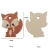 Import Baby Pendant Toy Custom Bpa Free for Babies Fox Silicone Teethers Animals from China