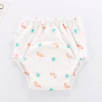 Baby toddler potty briefs unisex diaper training cotton pants underwear kid fashion underwear