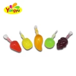 Bag Packing Colorful Fruit Shaped Suck Juice Jelly