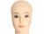 Import Bald Female Cometology Mannequin Head Training Head For Wig Making Head Stand T-Pins Black Skin from China
