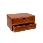 Bamboo Storage Box Drawer Organizer Storage Box With Drawer
