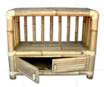 Bamboo Storage Cabinets Living Room Furniture