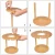 Import Bamboo Wine Bottle Glass Drying Rack and Bottle Holder Outdoor Wine Glass Cup Stemware Rack Stand from China