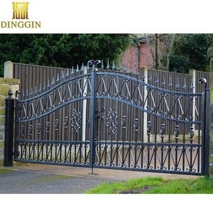 Beautiful Residential Wrought Iron Gate Designs Wrought Iron Main Gates