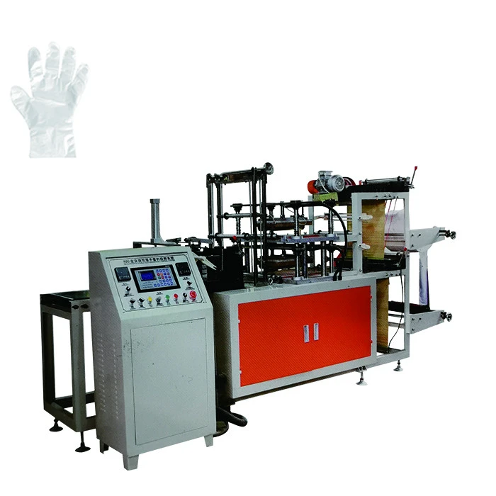 Best price automatic disposable polythene PE glove making machine
