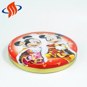 best quality box promotional media packaging cd tin case with CMYK Printing