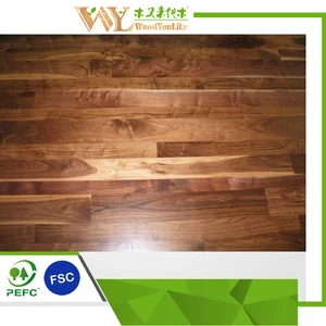 Best Selling American Walnut Solid Wood Flooring Solid Black Hardwood Flooring