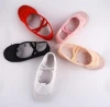 Best selling comfortable soft canvas cheap ballet dance shoes