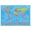 Best Selling Stock Personalized Scratch Off Map Of The World Deluxe Edition