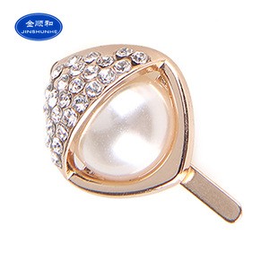 Best selling zinc alloy gold color shoe decoration with good service