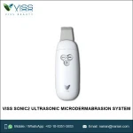 Best White, Blackhead Removal VISS Sonic 2 Ultrasonic Microdermabrasion Machine