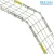 Import BESTRAY Industrial Wire Mesh Cable Tray High Quality Vertical Adjustable Splice Kit Steel Stainless Steel Powder Coated Metal from China