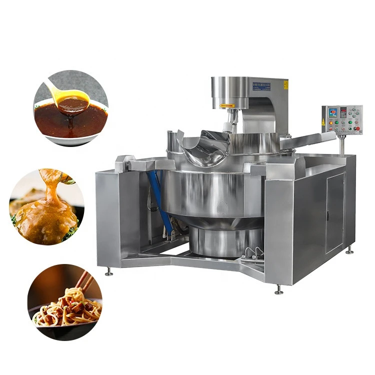 Big Capacity Automatic Commercial Industrial Cooking Pot With Stirrer For Supply