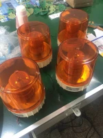 Big size LED Traffic Warning Light C-6181 with Revolving  172*230mm