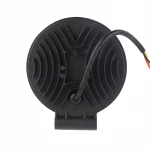 Big vision automotive LED working light 72W circular flashing yellow and white LED car light