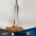 Bike Fork Chrome cro-molly steel bicycle Fork with crown