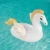 birthday gifts wholesale beach and pool party toys swimming pool ride-on float inflatable white horse animal float for children