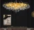 Import Biumart Crystal Pendant Lamp Postmodern Light Luxury Aluminum Branch Living Room Bedroom Dining Room Chandelier from China